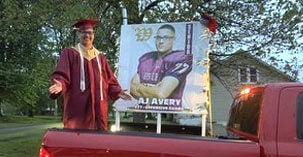 graduation sign