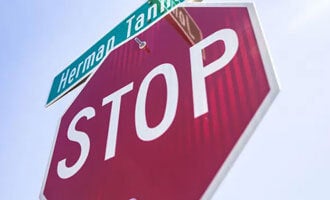 stop sign