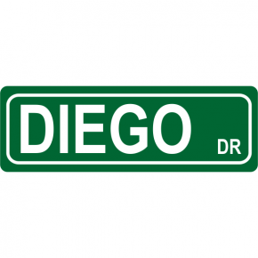 Drive Street Sign