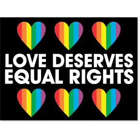 Equal Rights Yard Sign | 18" x 24"