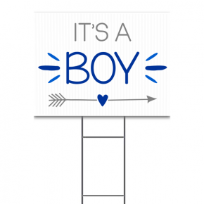 It's A Boy Yard Sign