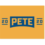 Pete Buttigieg Yard Sign